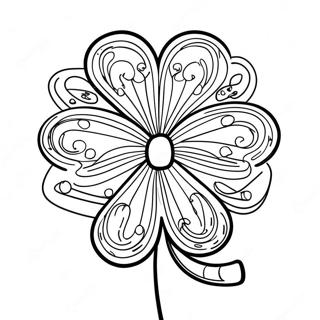 Lucky Shamrock Coloring Page 130662-63573