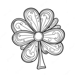 Lucky Shamrock Coloring Page 130662-63574