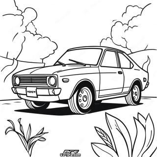 Nissan Coloring Pages