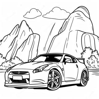 Nissan Coloring Page 130738-63632