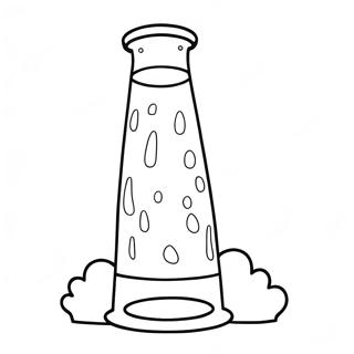 Colorful Lava Lamp Coloring Page 130868-63734