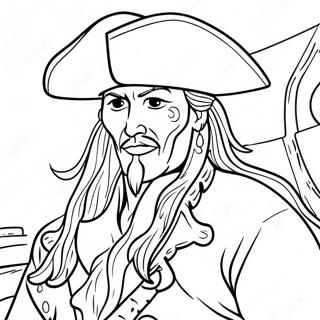 Pirates Of The Caribbean Coloring Page 130919-63770