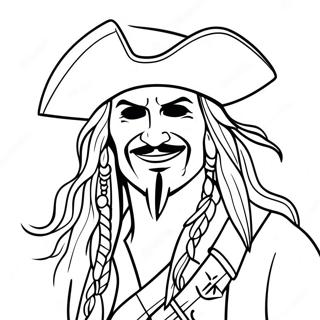 Pirates Of The Caribbean Coloring Page 130919-63772