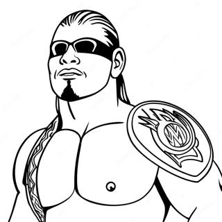 Wwe Coloring Page 130971-63810