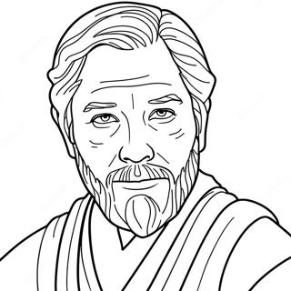 Obi Wan Kenobi Coloring Pages