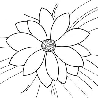 Georgia O Keeffe Flower Painting Coloring Page 131255-64028