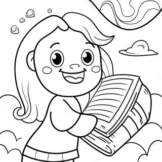 Adorable Bible Verse Coloring Page 131281-64050
