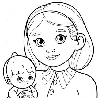 Big Sister Coloring Pages