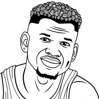 Jimmy Butler Coloring Page 131357-64107