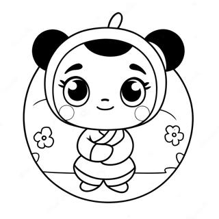 Pucca Coloring Pages