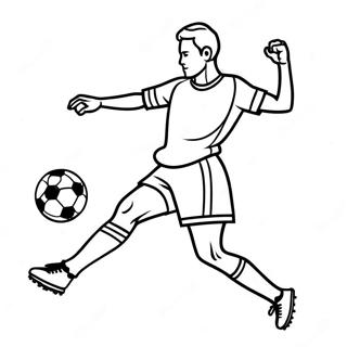 Soccer Coloring Pages