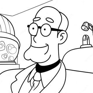 American Dad Coloring Pages