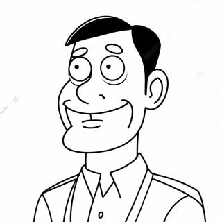 American Dad Coloring Page 131485-64207