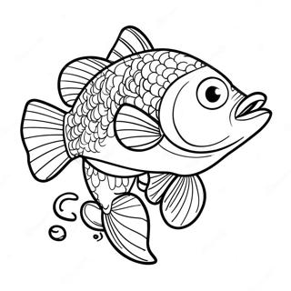 Bass Fishing Coloring Pages