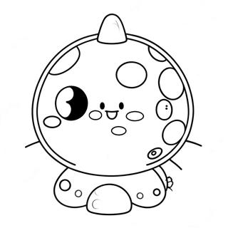 Colorful Tamagotchi Pets Coloring Page 131642-64336