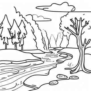 River Coloring Pages