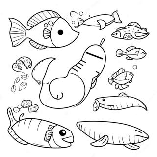 Food Chain Coloring Pages