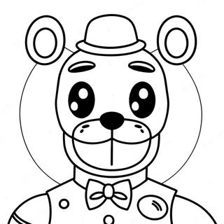 Adventurous Moon Fnaf Character Coloring Page 131953-64577