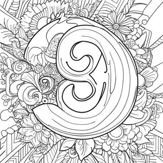 Number 9 Coloring Page 131976-64587