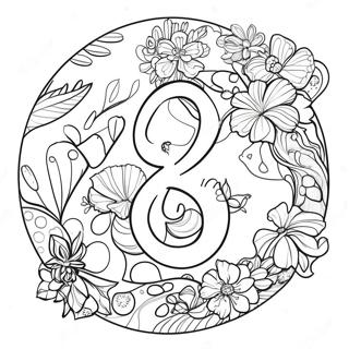 Number 9 Coloring Page 131976-64588