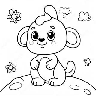 Cute Number 9 Coloring Page 131977-64591