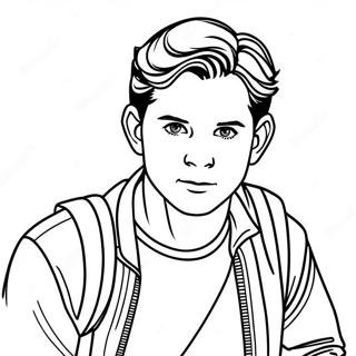 Tom Holland Coloring Pages