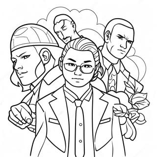 Tokyo Revengers Coloring Pages