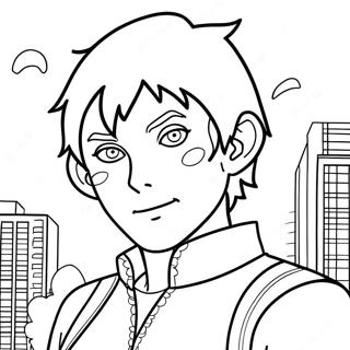 Mikey From Tokyo Revengers Coloring Page 132128-64711