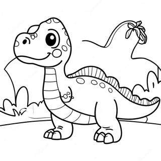 Dinosaur Coloring Page 132178-64746