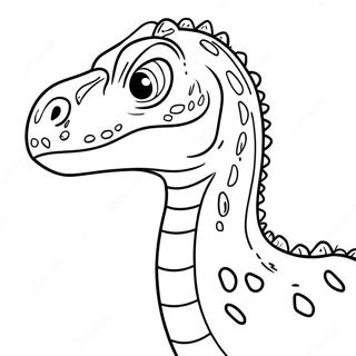 Ferocious Velociraptor Dinosaur Coloring Page 132181 64759