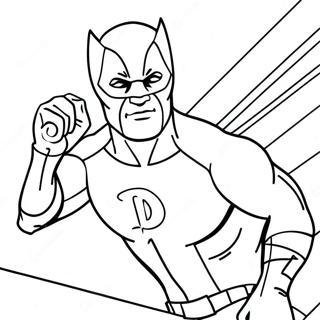 Daredevil Coloring Page 132203-64768