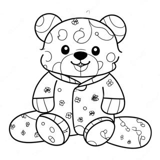 Pajama Coloring Page 132333-64867