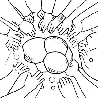 Teamwork Coloring Page 132359-64885