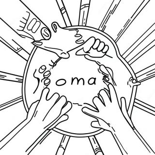 Teamwork Coloring Page 132359-64887