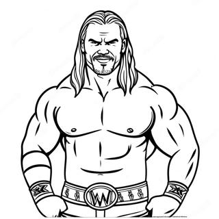 Wwe Coloring Page 132487-64985