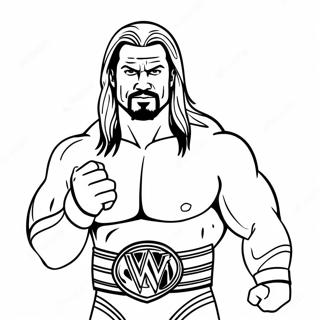 Wwe Coloring Page 132487-64987