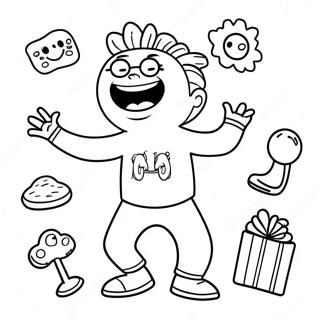 Gonoodle Coloring Pages