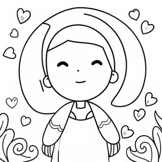 I Miss You Coloring Page 132641-65106