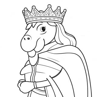 Charming King Coloring Page 132670-65141