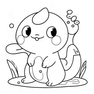 Cute Water Pokemon Coloring Page 132719-65170