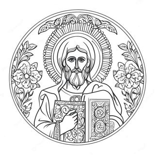 Orthodox Coloring Page 132821-65248