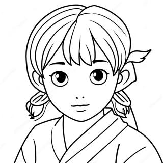 Giyu Tomioka Coloring Page 132873-65288