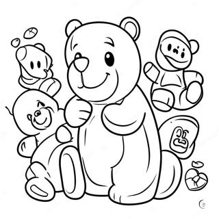 Gummy Bears Coloring Page 132949-65347