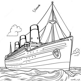 Britannic Coloring Pages