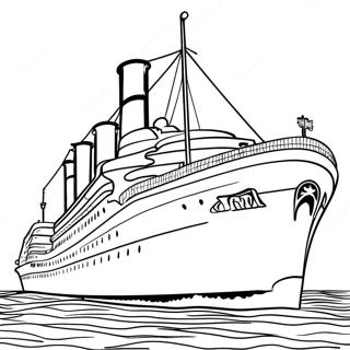 Majestic Britannic Coloring Page 133054-65431