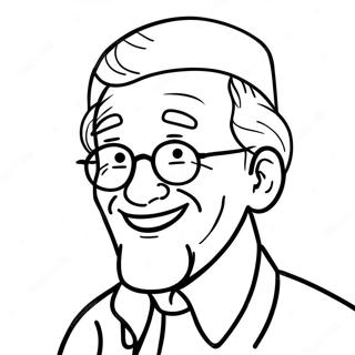 Happy Birthday Grandpa Coloring Page 133361-65663