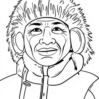 Eskimos Coloring Pages