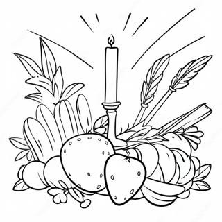 Shavuot Coloring Pages