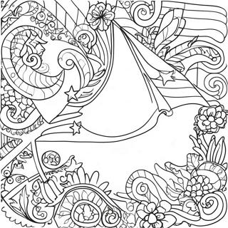 Cuba Flag Coloring Page 133567-65823