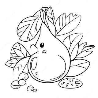 Peely Coloring Pages